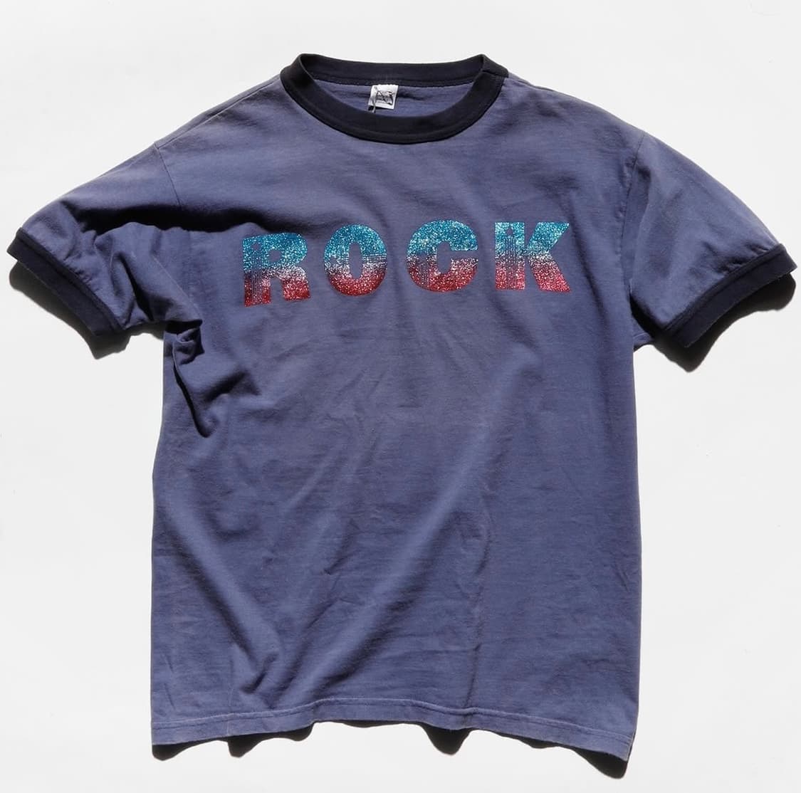 ROCK Glitter Ringer T-shirt 상품이미지1