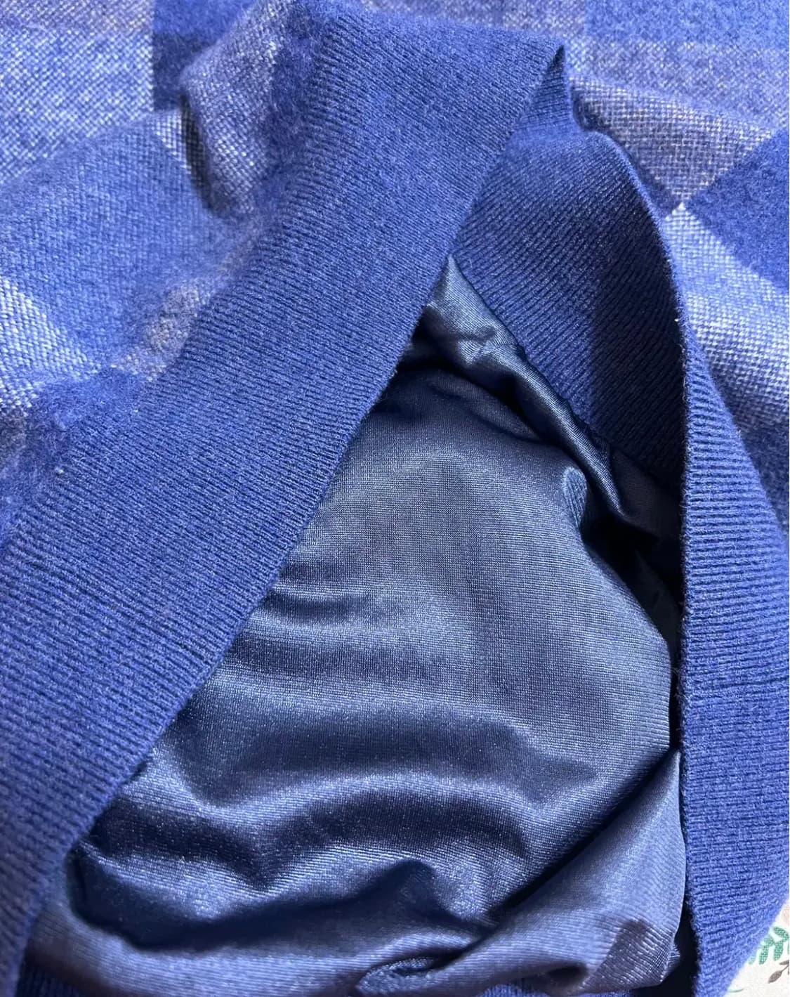 닥스골프 남성 네이비 울방풍케이블니트 105 상품이미지5