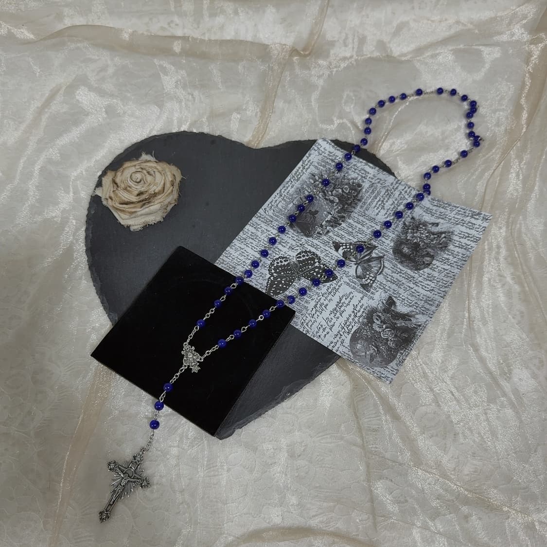 빈티지 오리엔탈 십자가 목걸이 상품이미지2