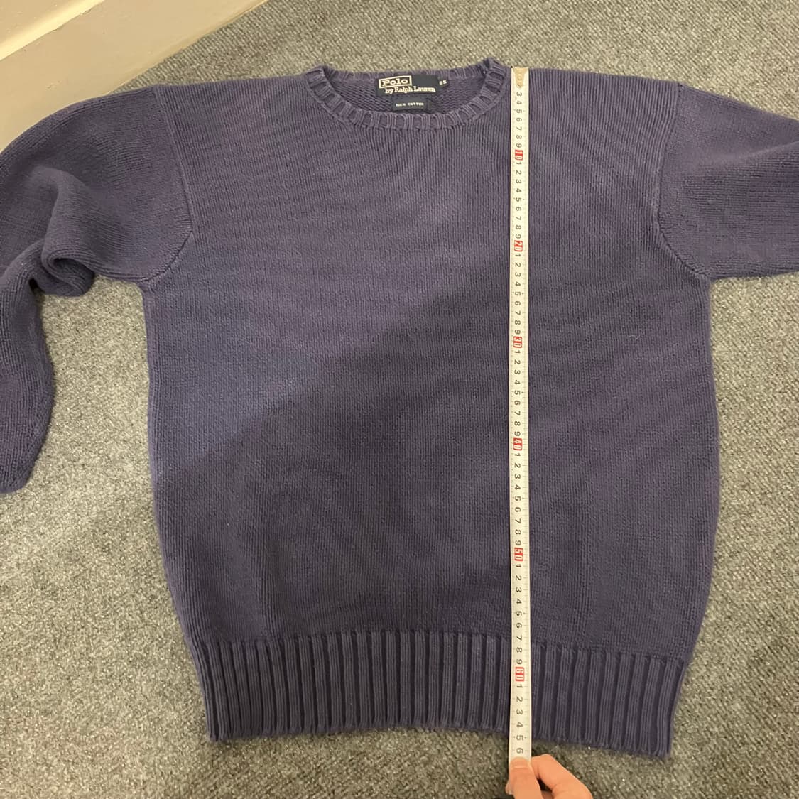 275 폴로 코튼 니트 네이비 상품이미지7