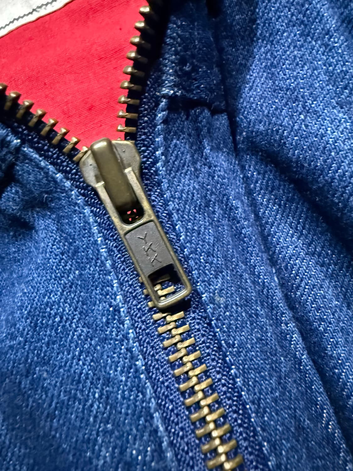 Vintage 빈티지 3pocket 데님 블루종 상품이미지4