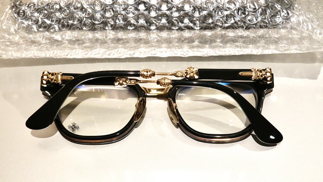 크롬하츠 덕버터 블랙/골드 안경 상품이미지3