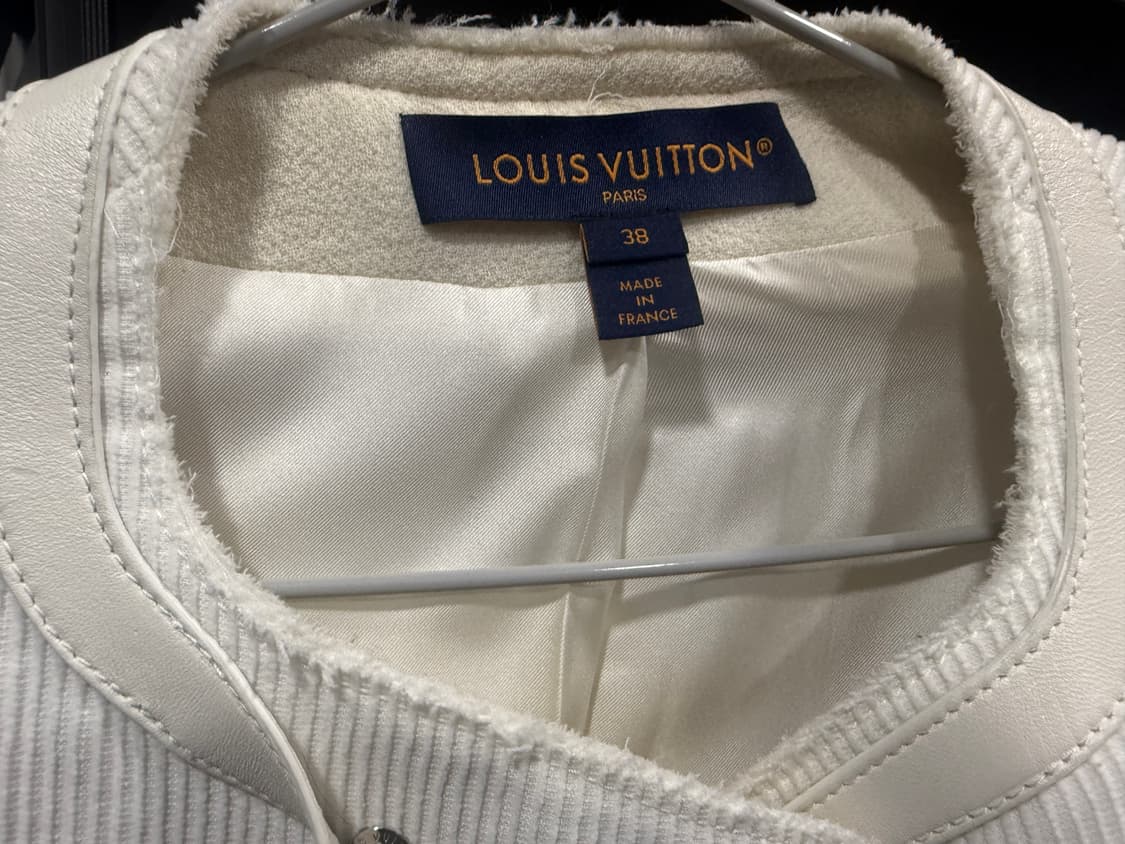 루이비통  코듀로이 레더 블레이저 자켓 38 상품이미지4