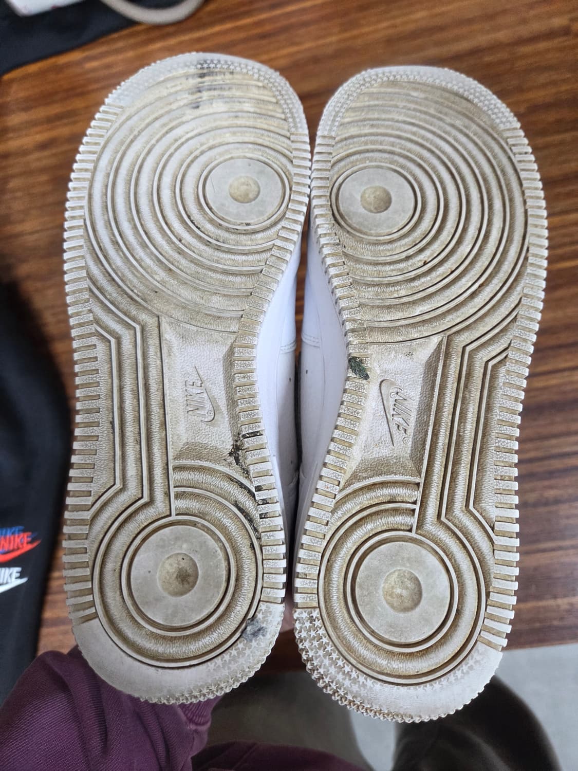 나이키 에어포스 07 검흰 250 상품이미지5