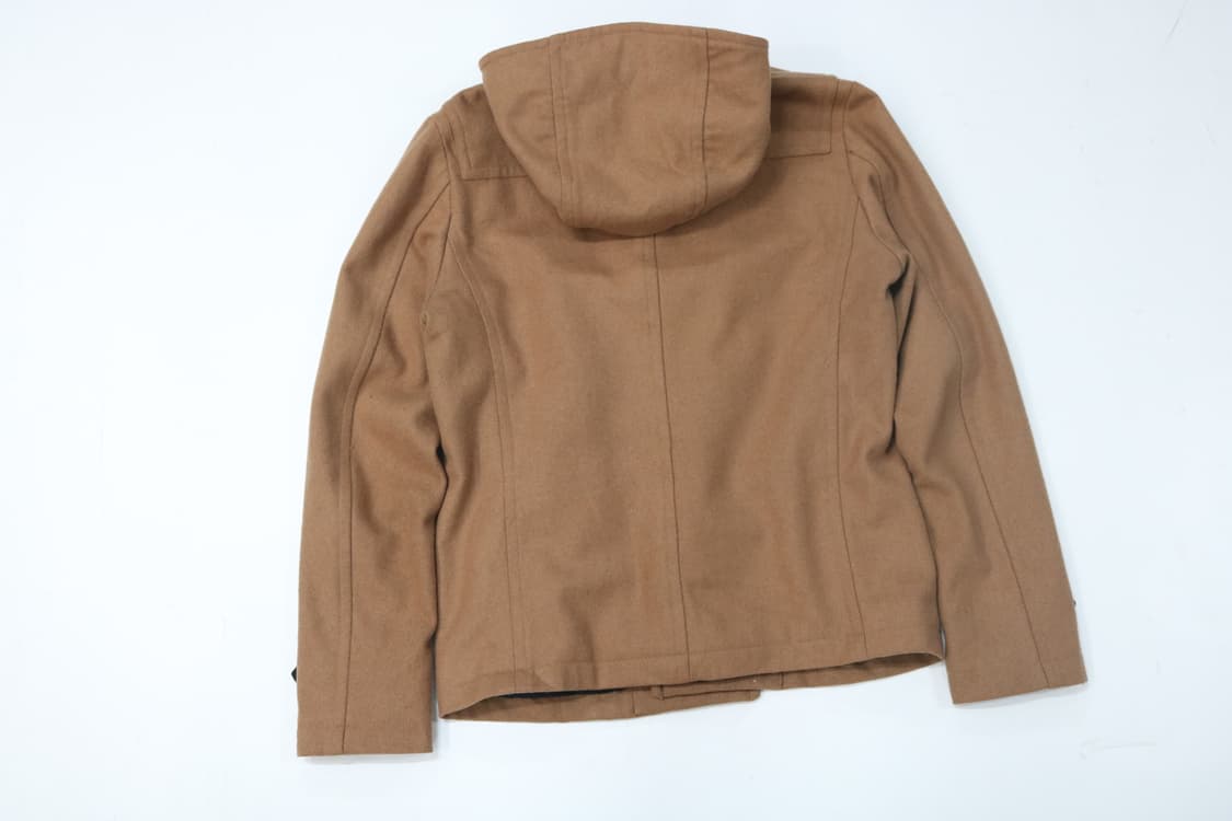 세맨틱디자인 카멜 울 블렌드 후드 더플 코트 (L) 상품이미지7