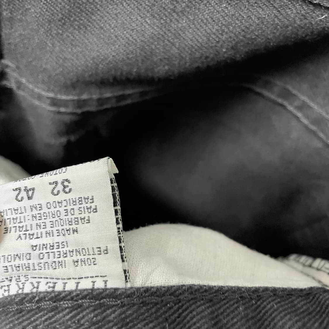 베르사체 블랙 데님 팬츠 32/42 상품이미지7