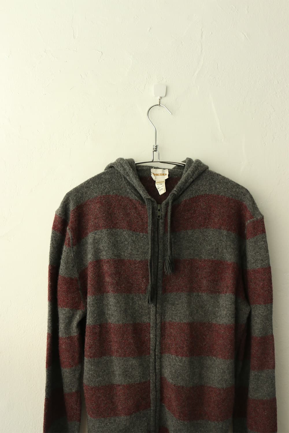 디젤 스트라이프 후드 집업 상품이미지5