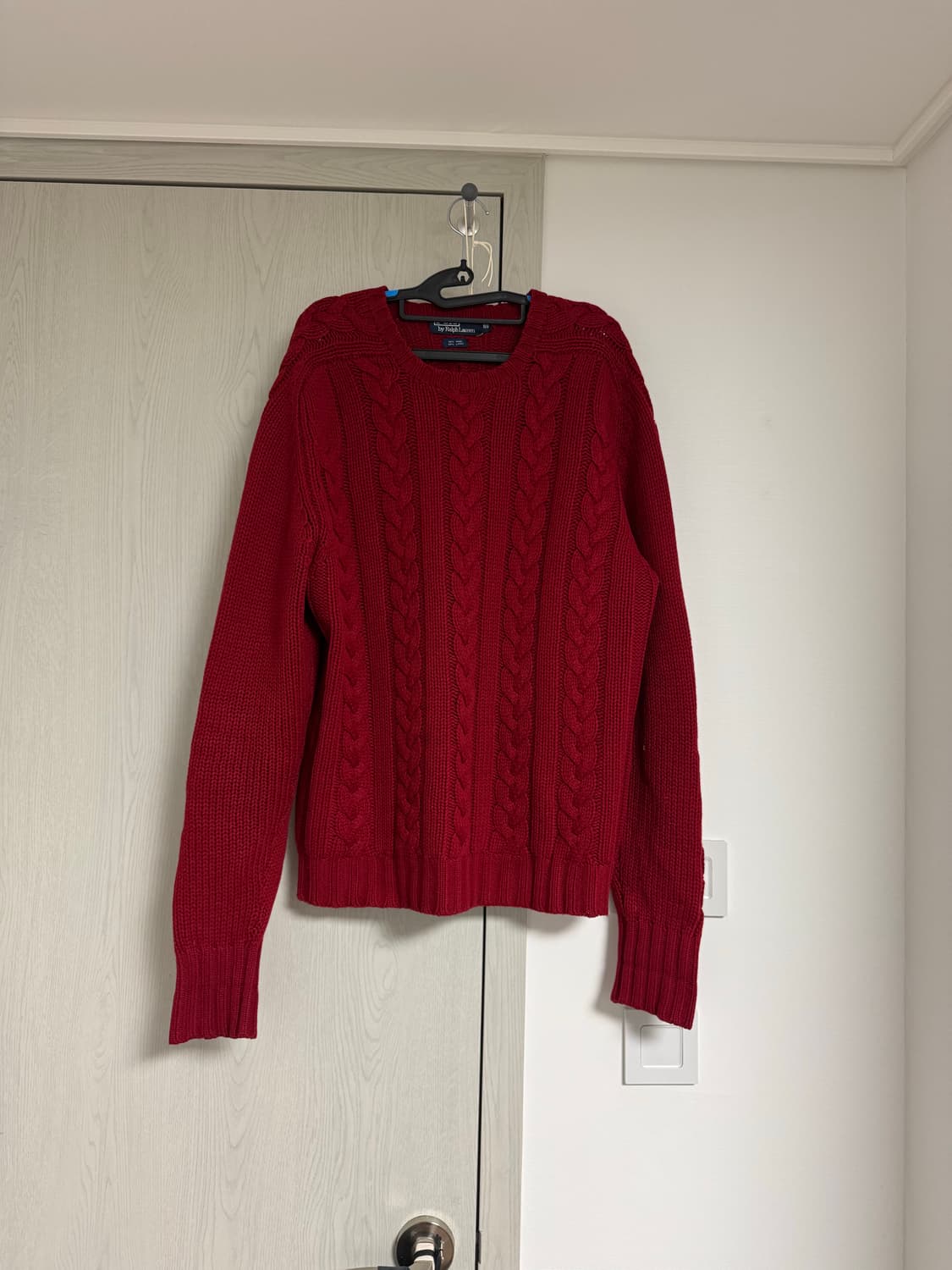 Polo 폴로 랄프로렌 피셔맨 리넨코튼 엘보 스웨이드 니트 상품이미지2