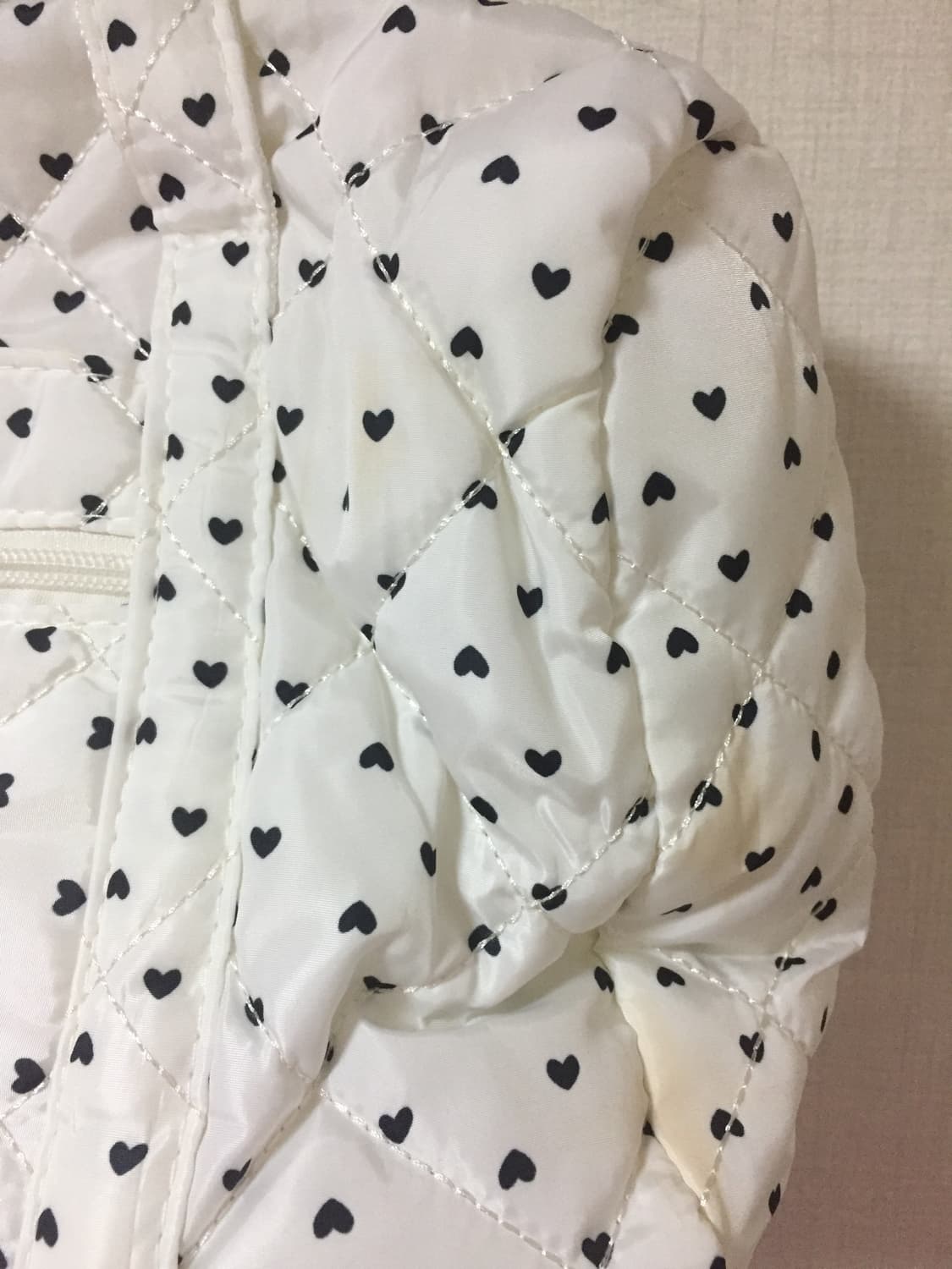 화이트 도트 숄더백 상품이미지4