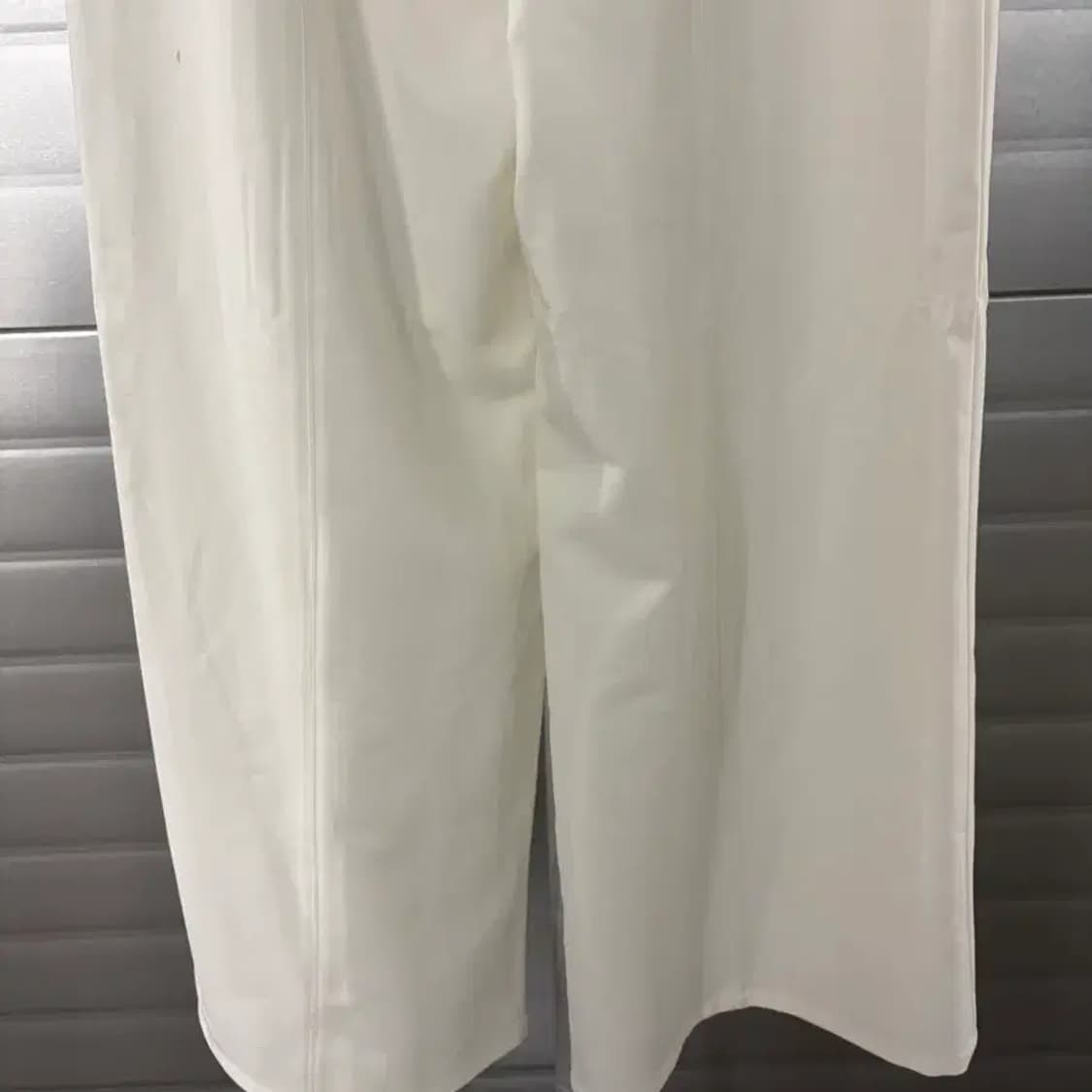 TREEMINGBIRD Rivet Slit Trouser [White] 상품이미지7
