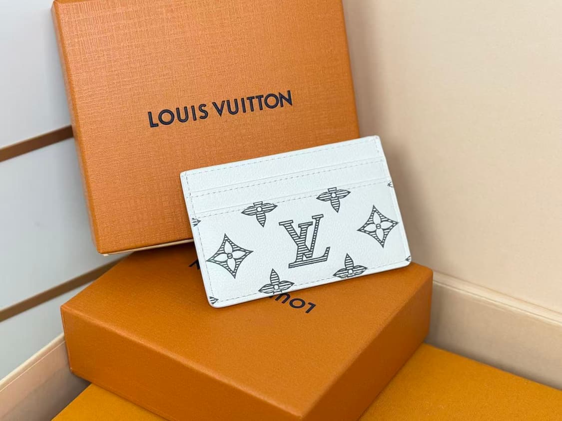 루이비통 더블 카드 홀더 화이트 상품이미지1