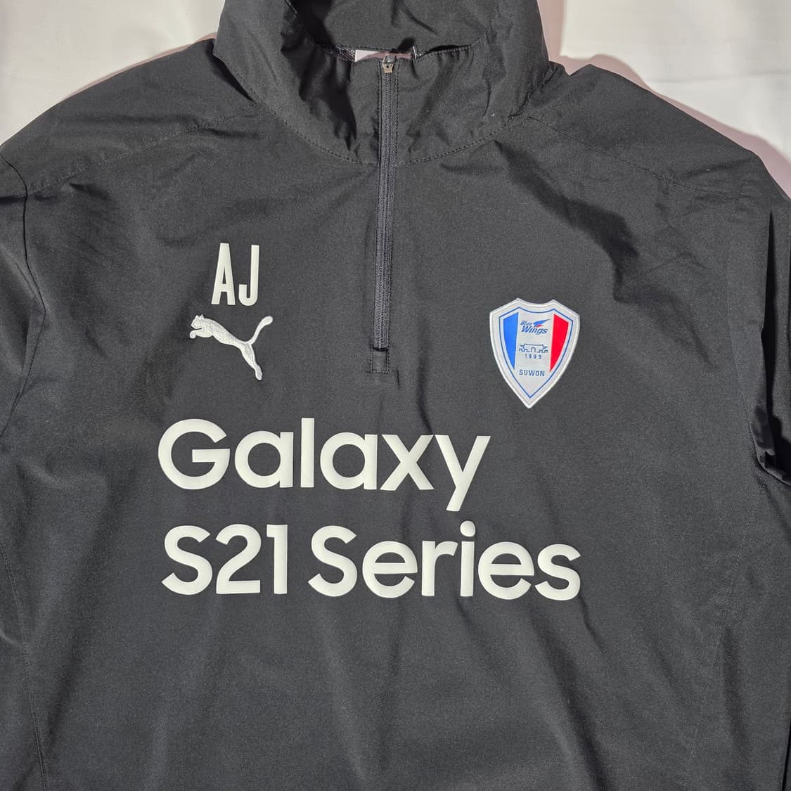 [2XL]푸마 2021 수원 삼성 트레이닝 레인탑 상품이미지3