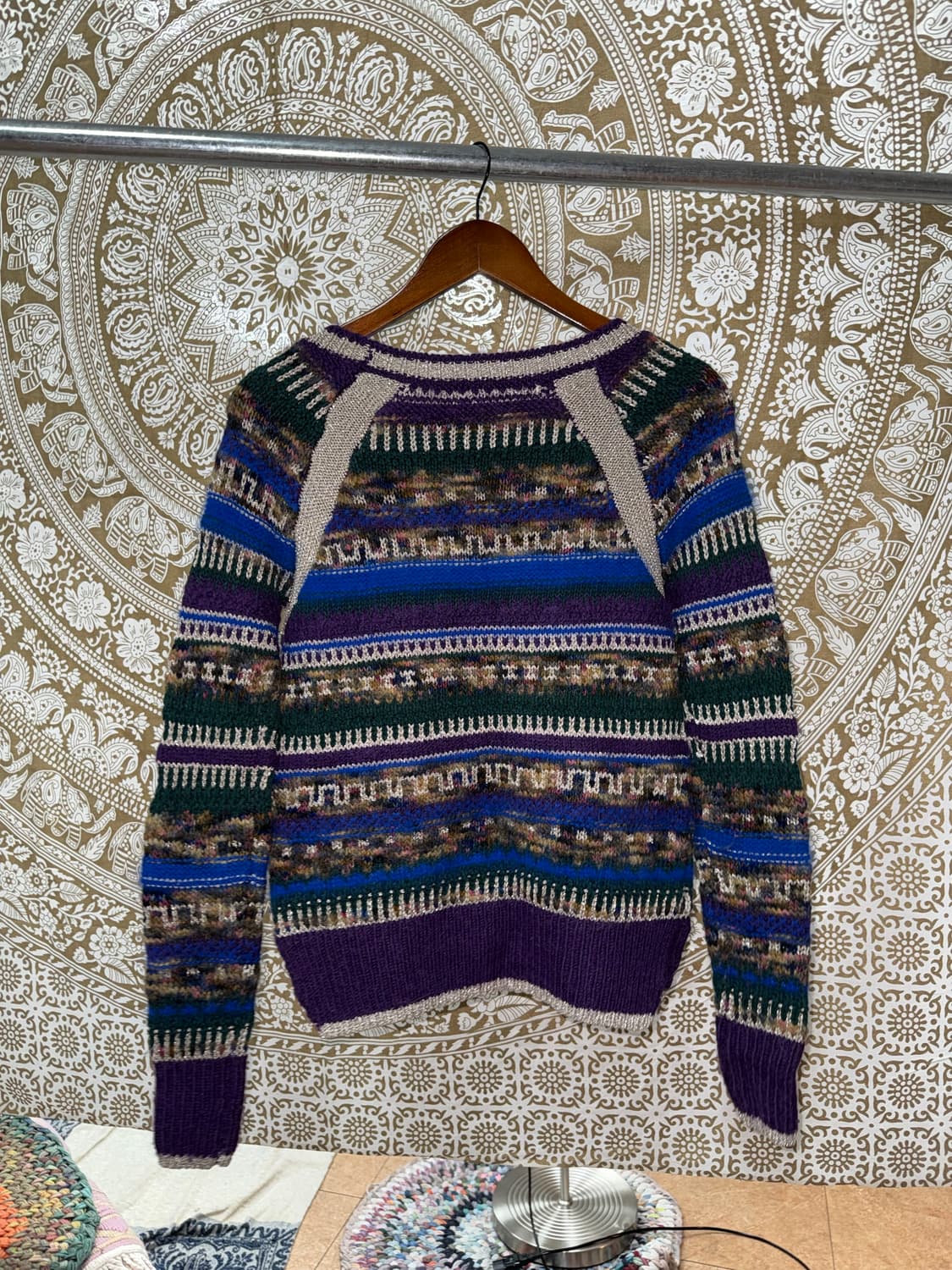 쥬시꾸뛰르 한섬 여성 멀티컬러 울 니트  상품이미지6