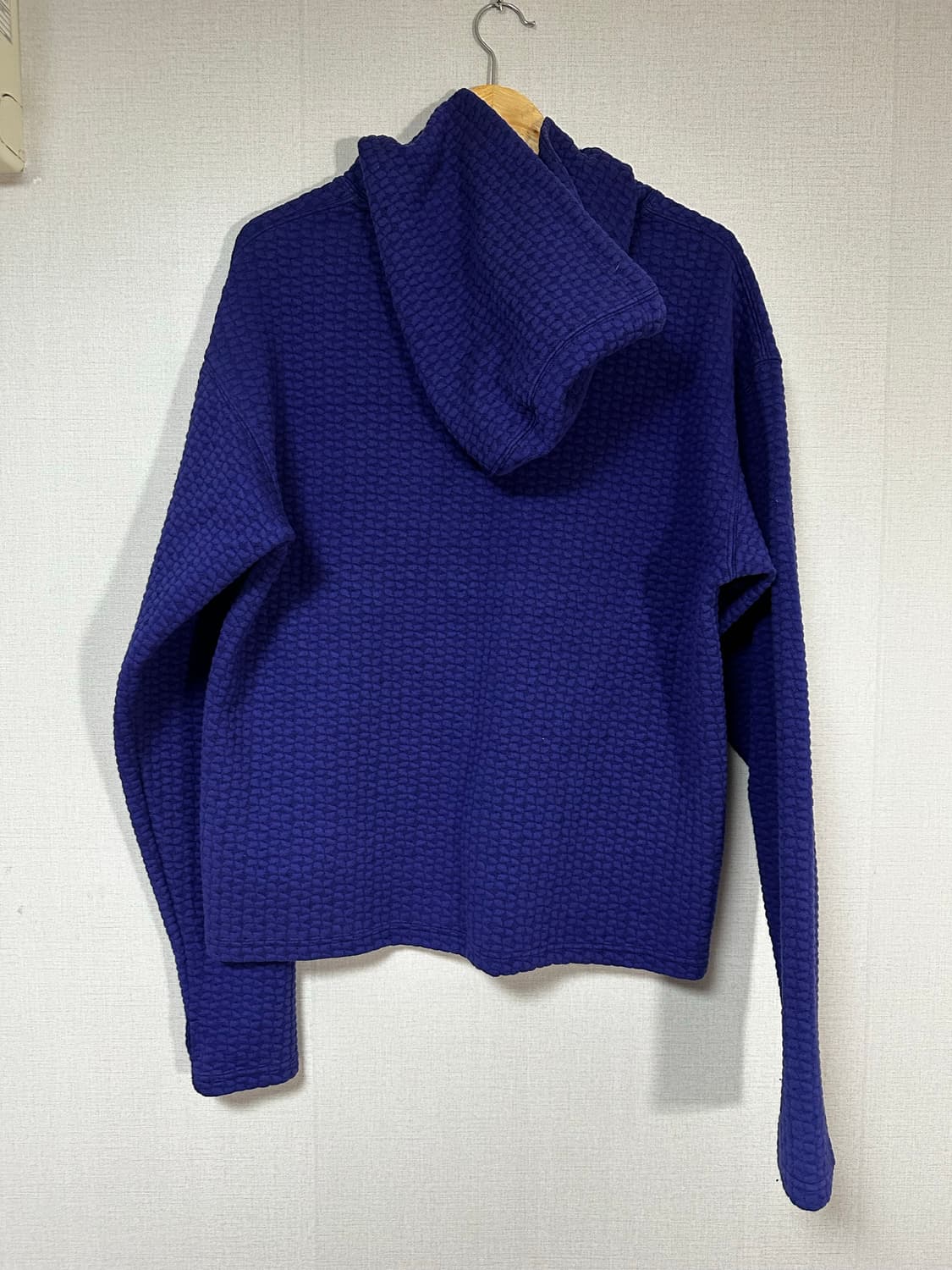 Wesken 22A/W jacquard hoodie (PURPLE) 상품이미지4