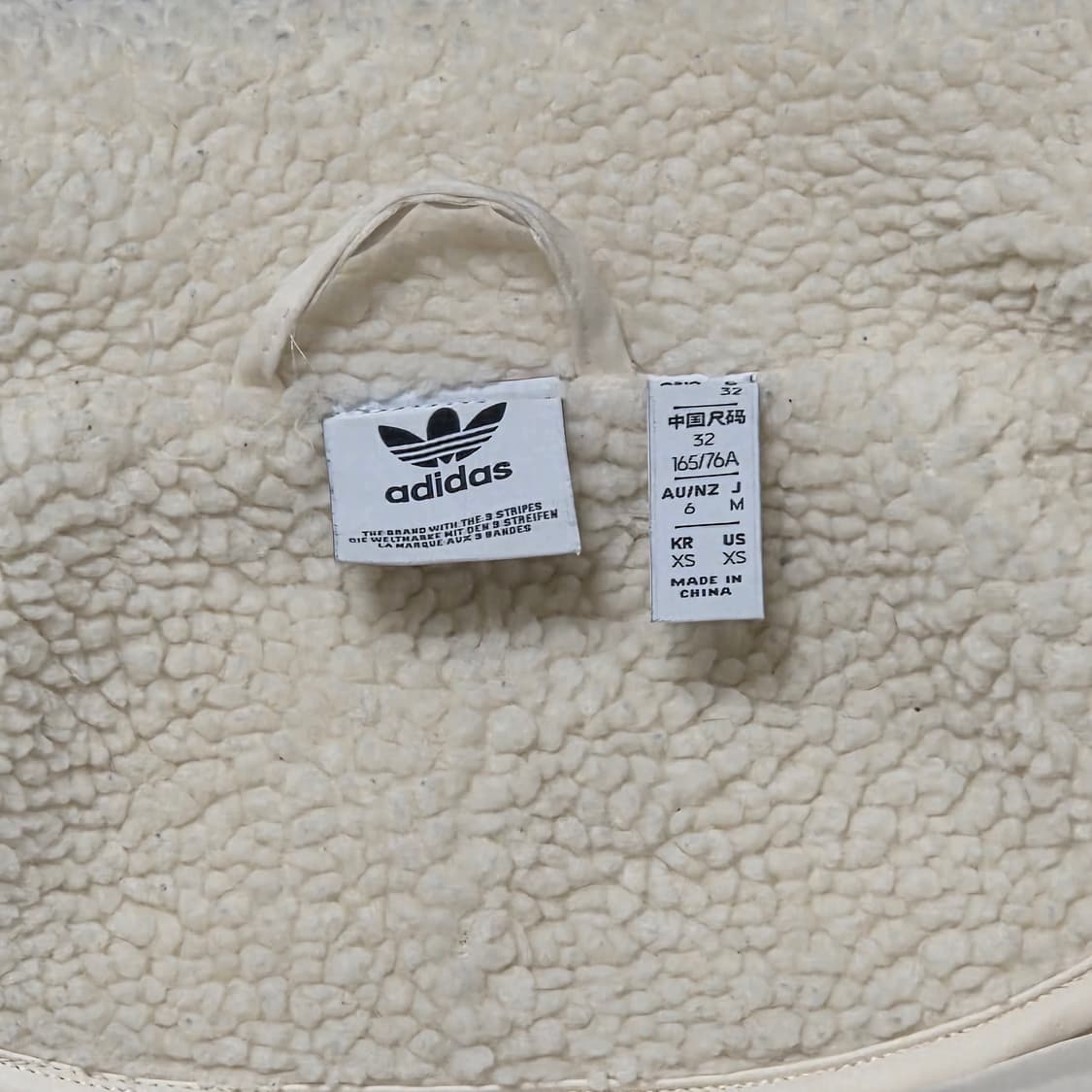 Adidas 아디다스 쉐르파 자켓 포켓 뽀글이 집업 상품이미지4