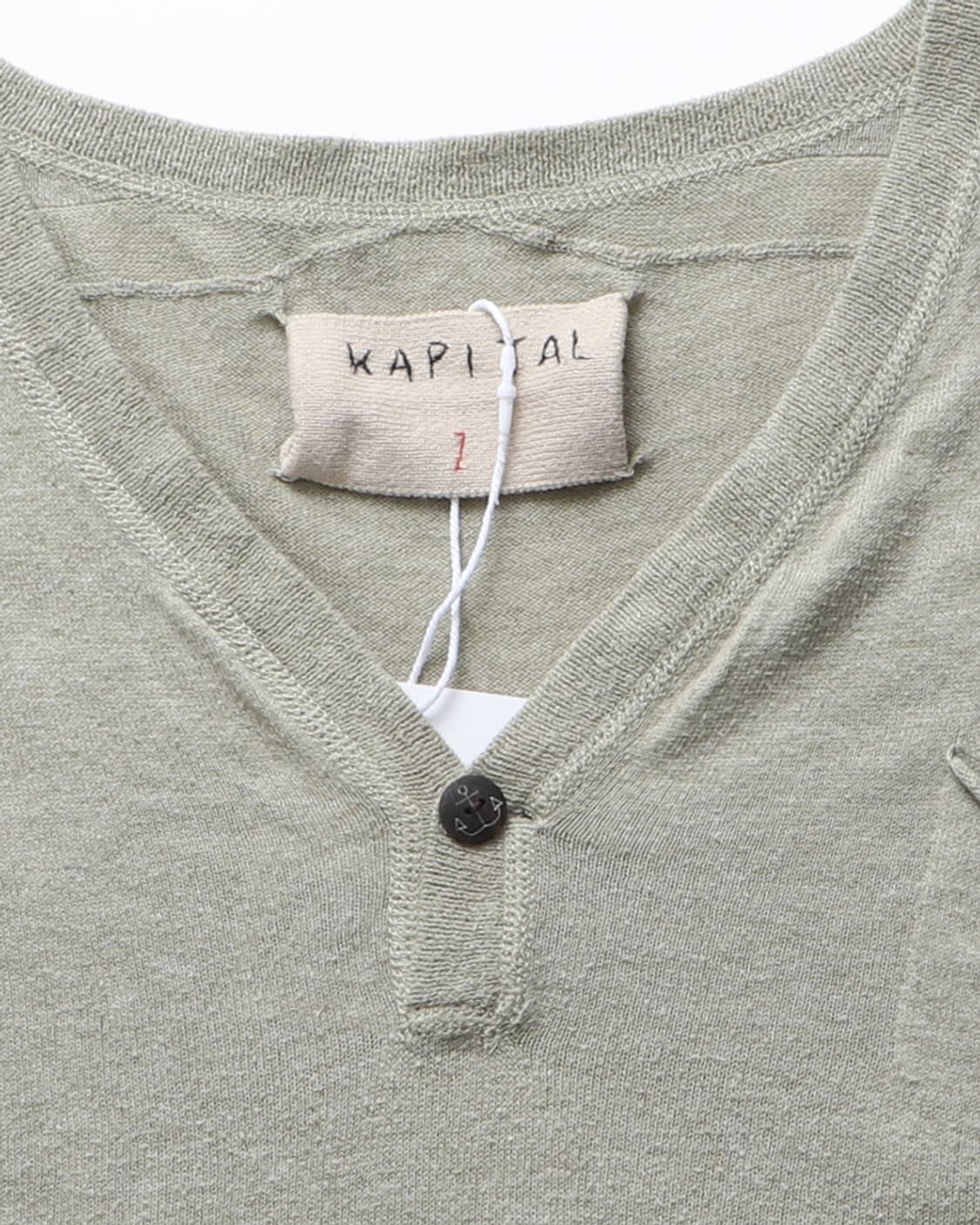 KAPITAL V-neck S/S T-shirt 상품이미지5