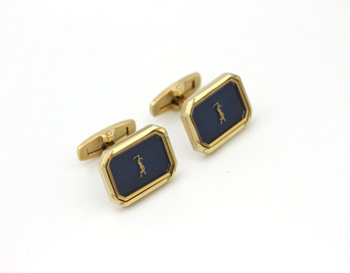 입생로랑 A+등급 남자 명품 커프스 빈티지 상품이미지2