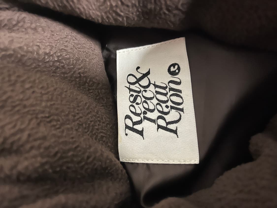 레스트앤레크레이션 패딩 브라운컬러 상품이미지3