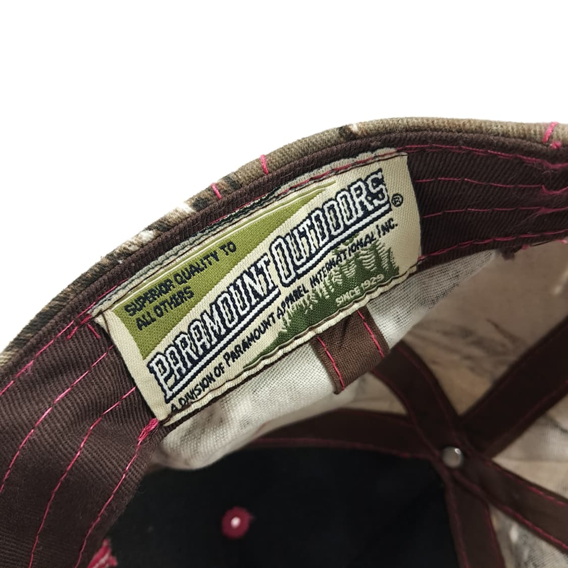 Paramount Rhinestone Camo Cap P1257 상품이미지8