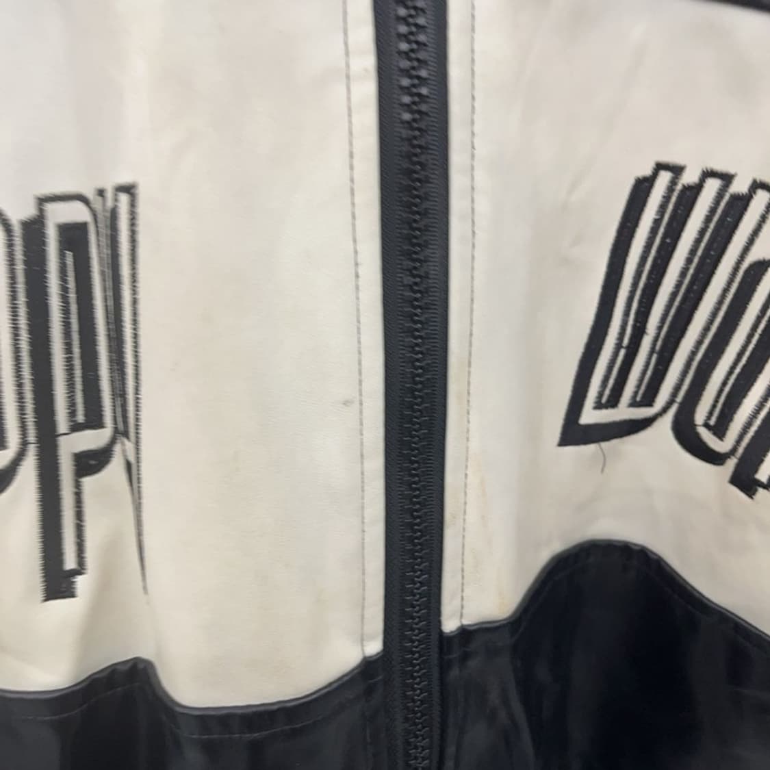 카스텔바작 피넛 키치 스누피 자수 레더 자켓 110 C08805 상품이미지8