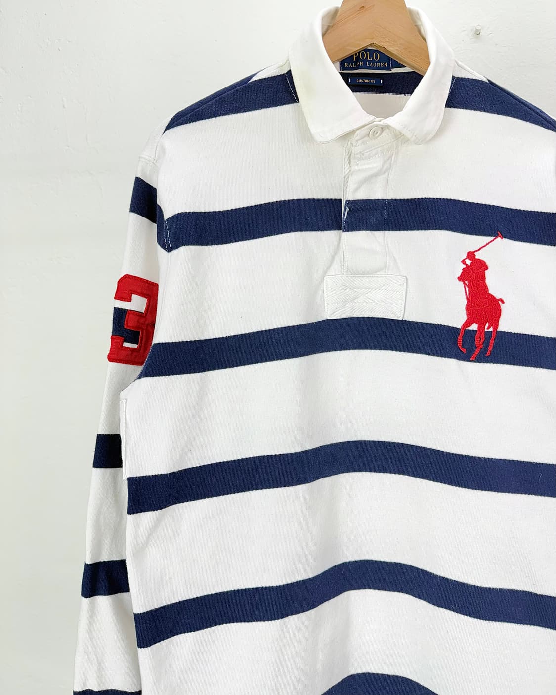 폴로 랄프로렌 빅포니 스트라이프 멀티 럭비 티셔츠 상품이미지2