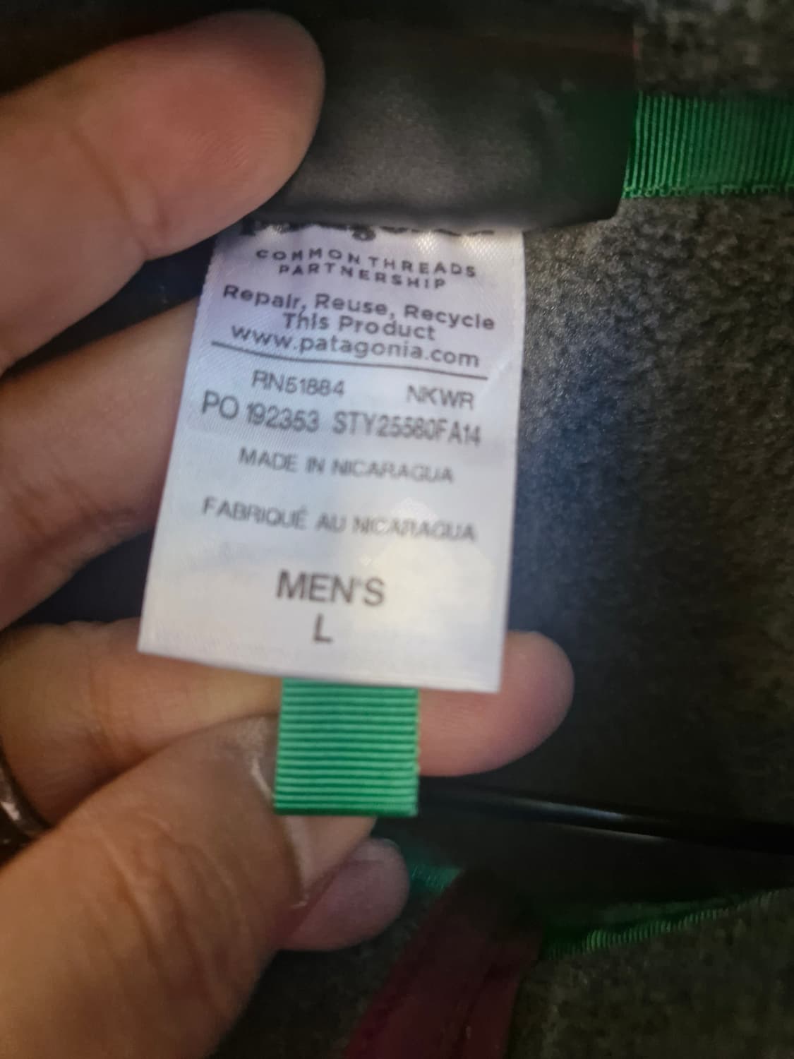 Z-151 파타고니아 신칠라 상품이미지6