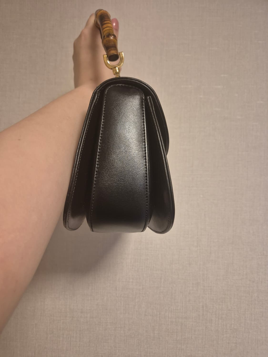 구찌 뱀부 탑핸들백 스몰 (정품) 상태최고 급처분!!! 상품이미지7