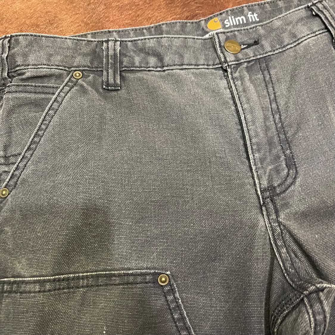 빈티지 칼하트 USA 더블니 팬츠 상품이미지4