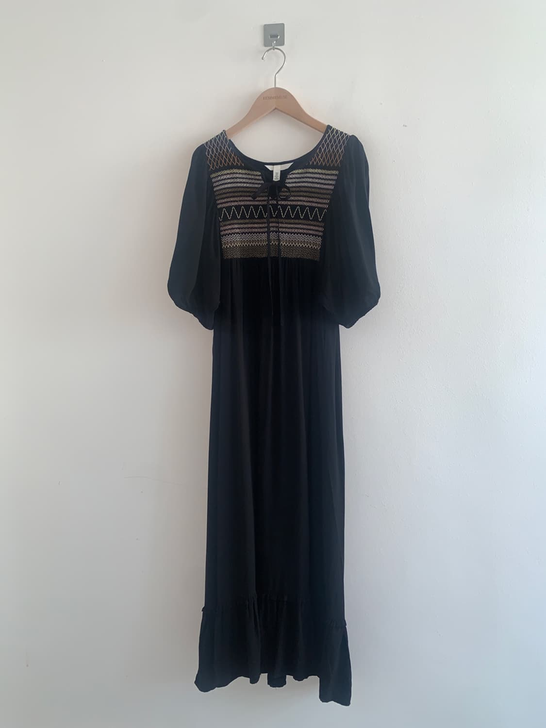 Bohemian black dress 상품이미지1