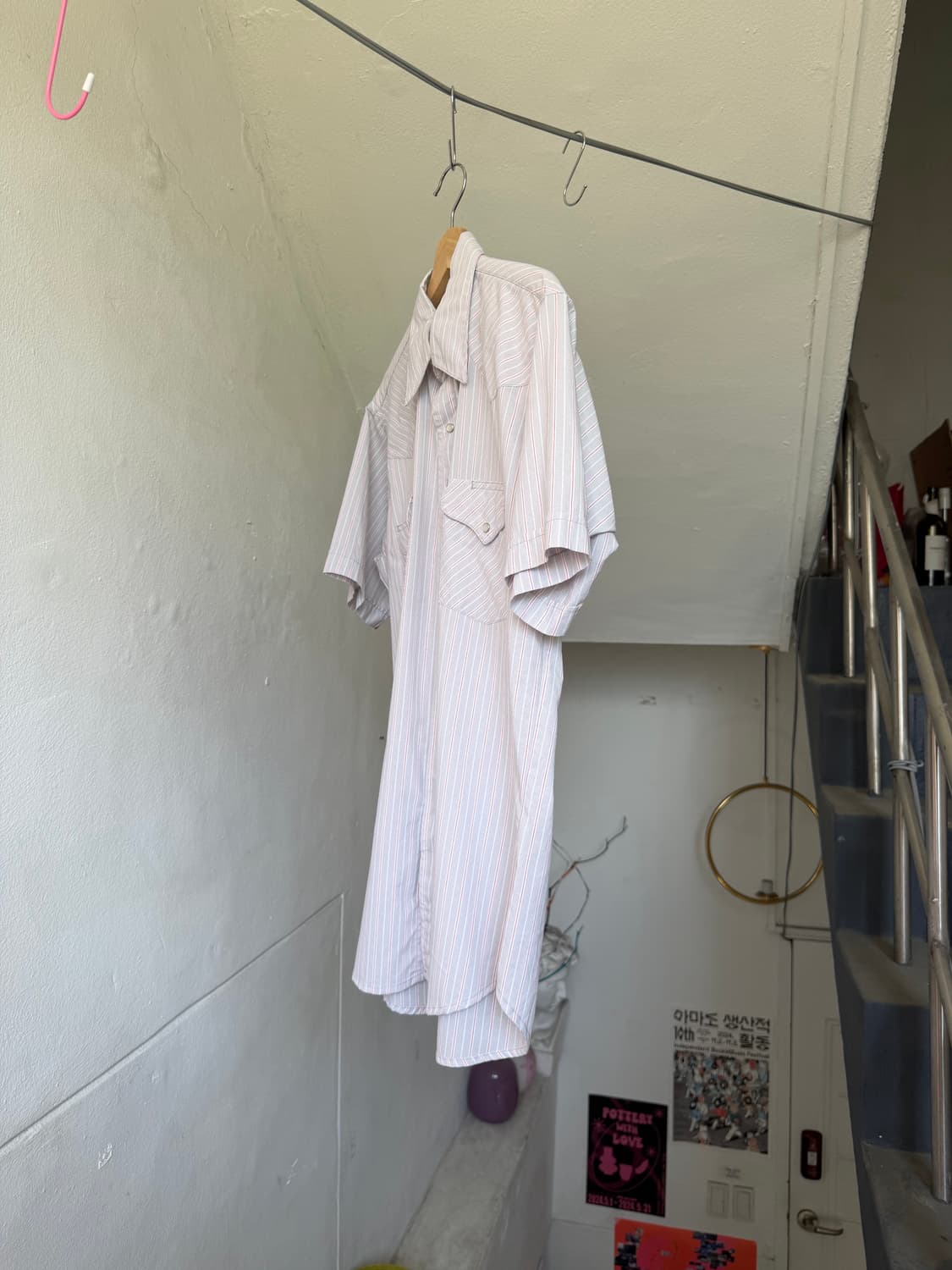 RUDDOCK BROS 웨스턴 스트라이프 셔츠 상품이미지4