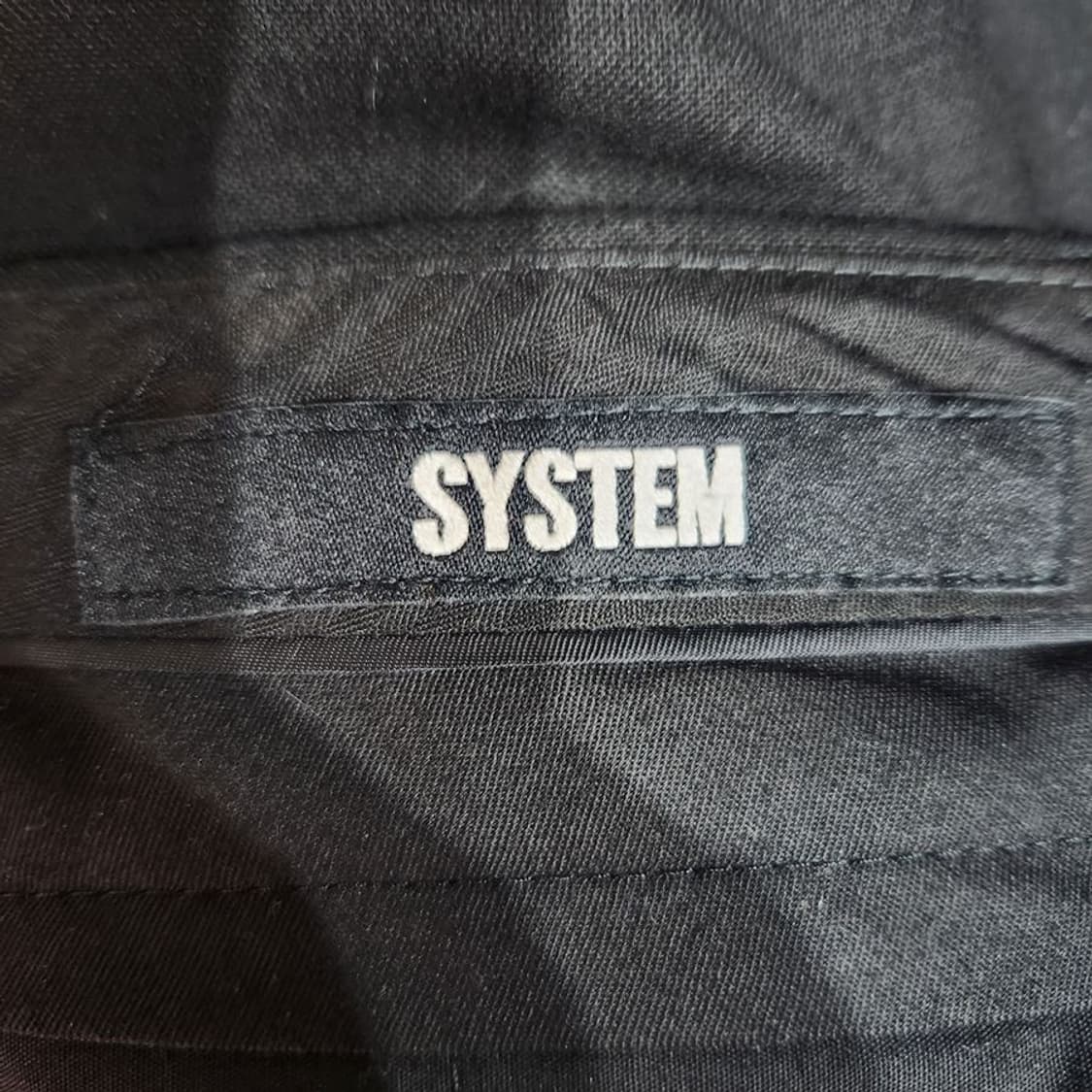 [남82]시스템옴므 울혼방 와이드 슬랙스[Y63-015] 상품이미지8