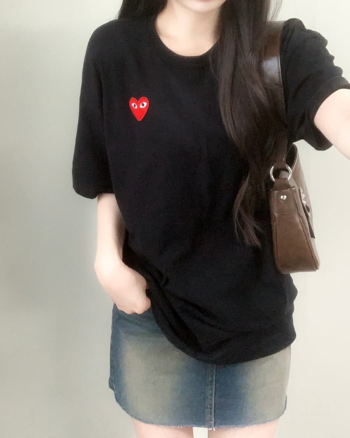 꼼데가르송 반팔티 상품이미지1