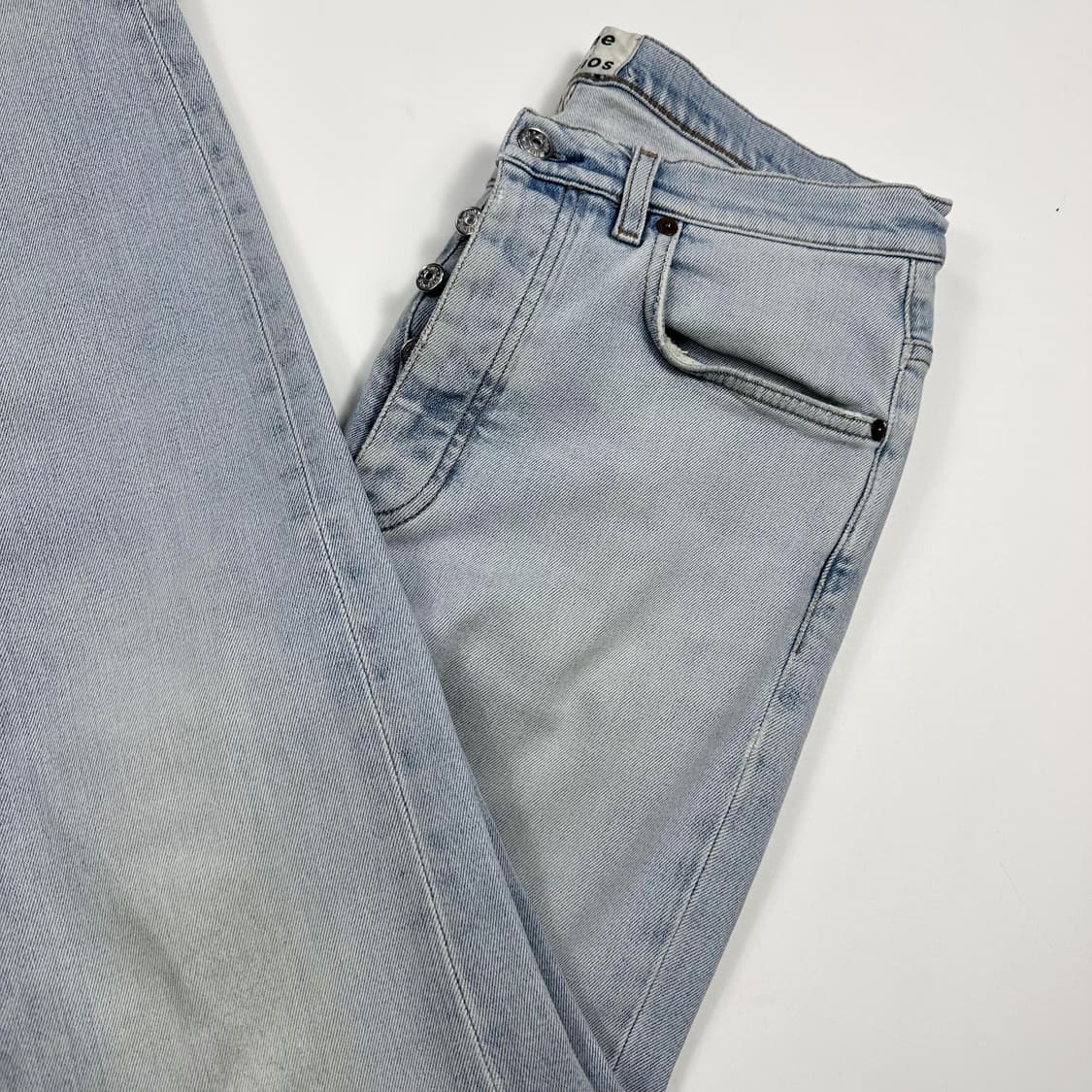 아크네 스튜디오 연청 슬림 데님 팬츠 (32인치) 상품이미지1