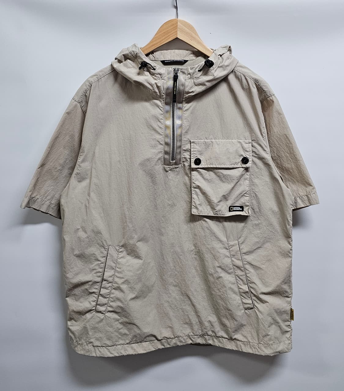 내셔널지오그래픽 반팔 아노락 L 상품이미지1