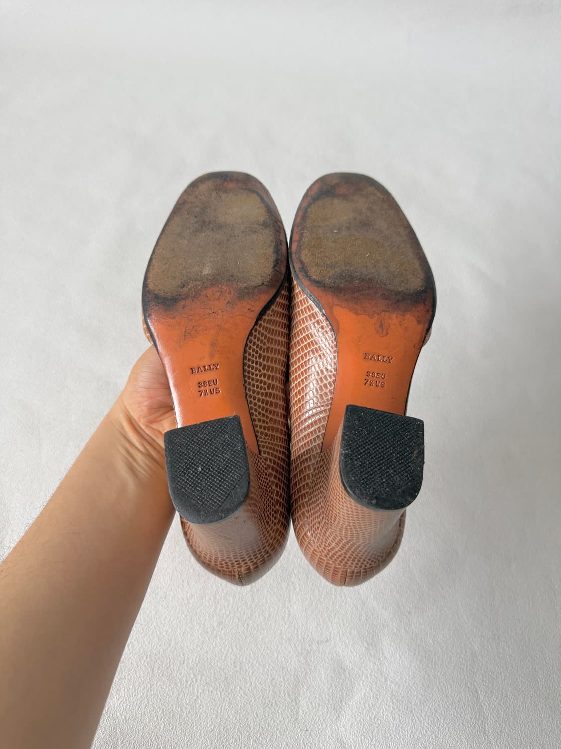 [EU38]발리(BALLY) 리자드 프렌치힐(ITALY) 상품이미지7