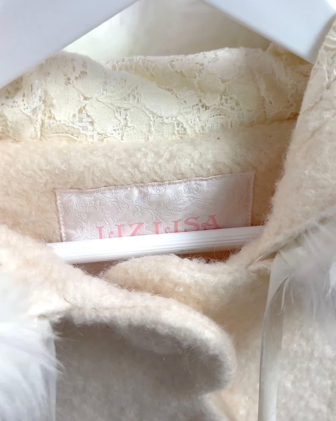 리즈리사 양산형 달천 후드 폼폼이 원피스코트 헤이세이 라떼갸루 핀터레스트 상품이미지7