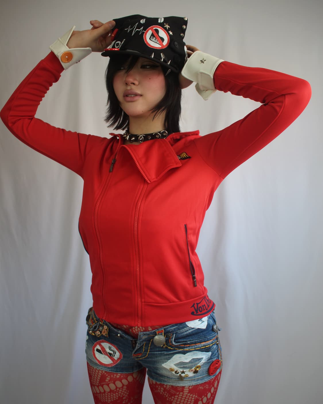 Von Dutch two zip-line red jersey 상품이미지1