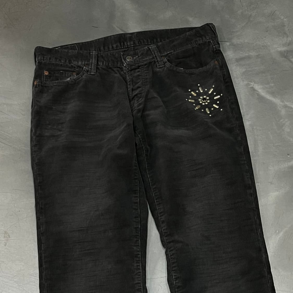  빈티지 잼스톤 부츠컷 코듀로이 팬츠 y16363 상품이미지3