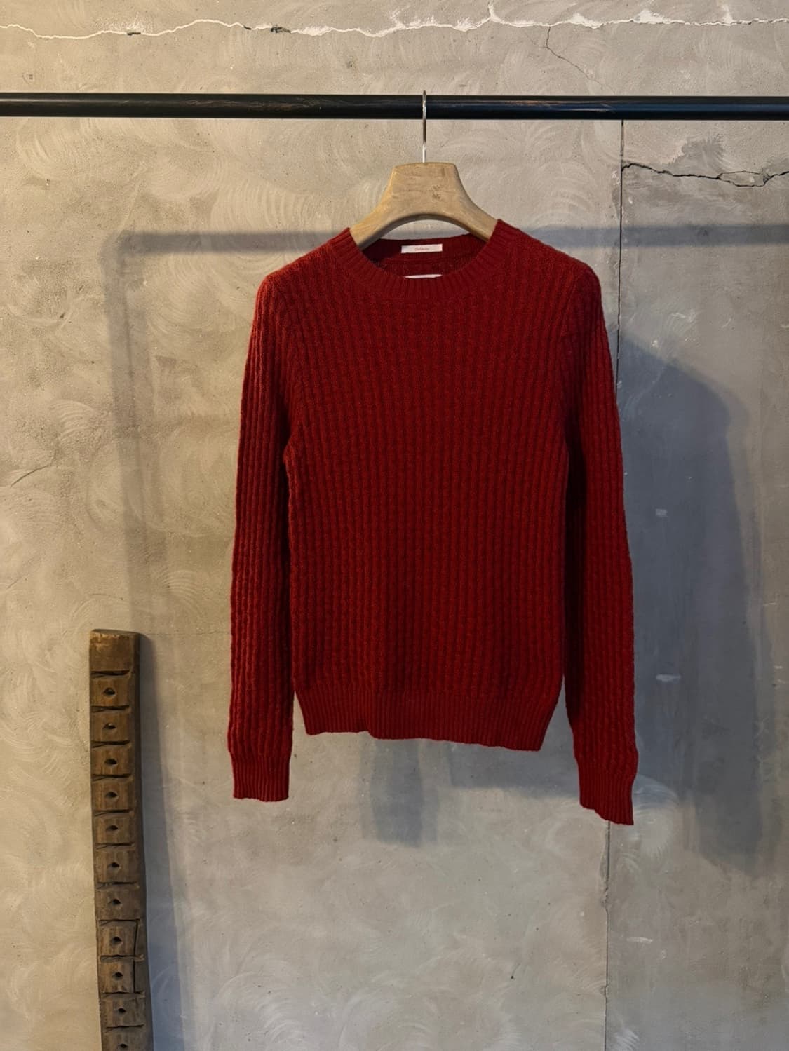 간트 러거 니트 램스울 니트 슬림100 상품이미지10