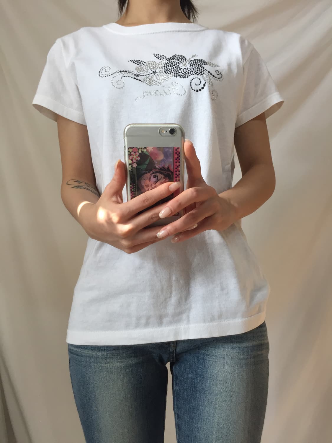 꽃 큐빅 탑 상품이미지4