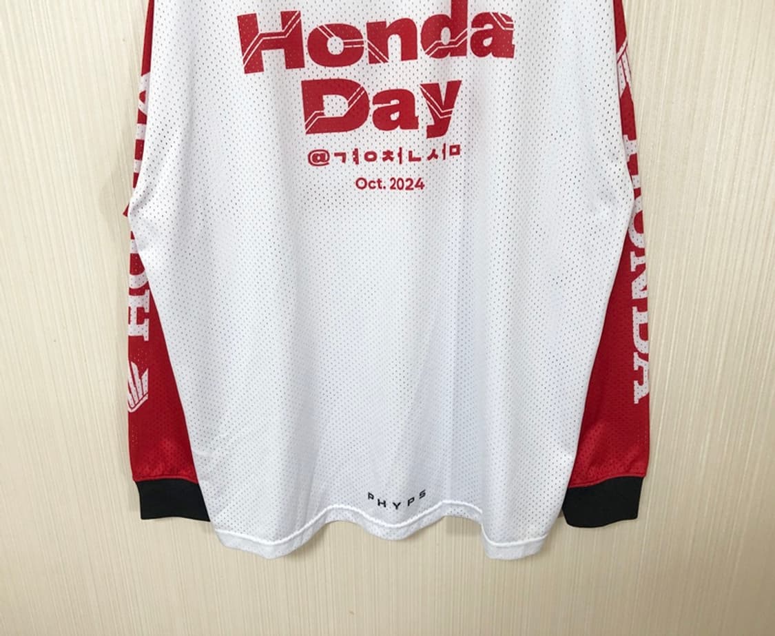 혼다(HONDA) X PHYPS 2024 혼다데이 경천섬 메쉬티셔츠 XL 상품이미지10
