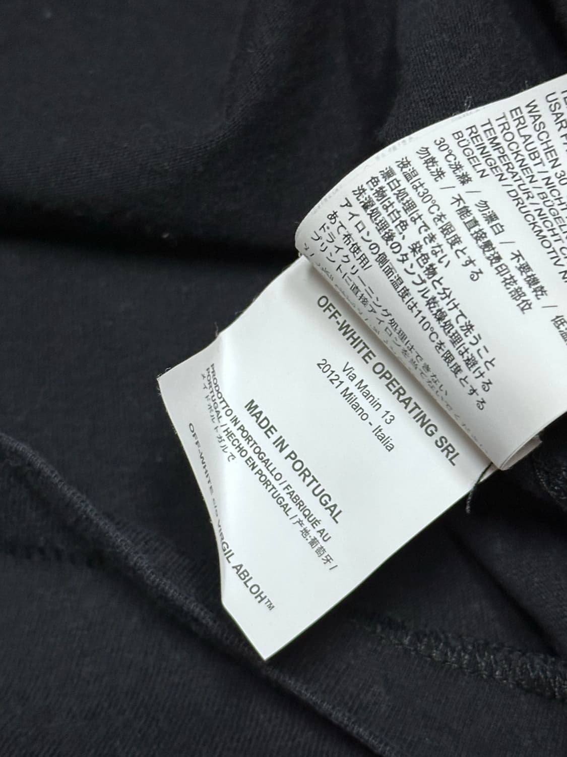 오프화이트 SS18 Temperature  컬렉션  슬리브 상품이미지8