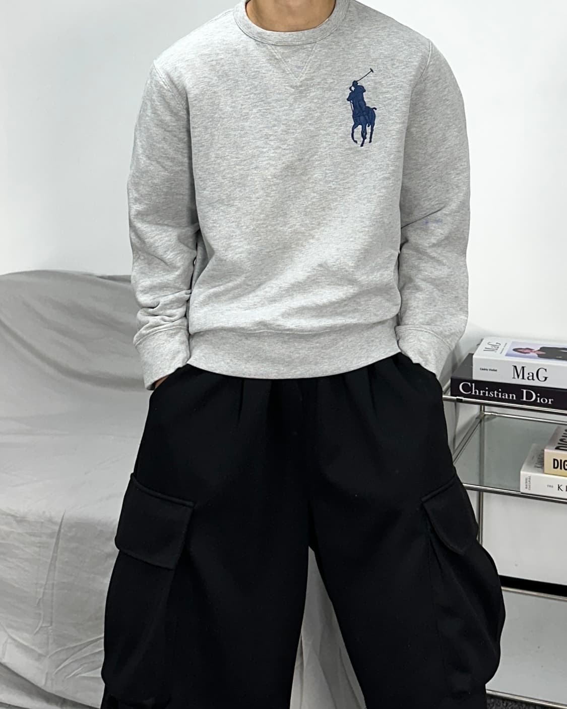 폴로 랄프로렌 빅포니 맨투맨 M 상품이미지1