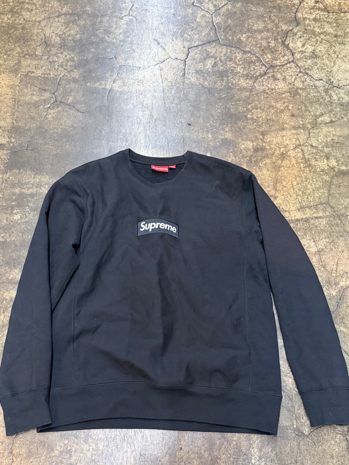 슈프림 박스로고 검검  상품이미지2