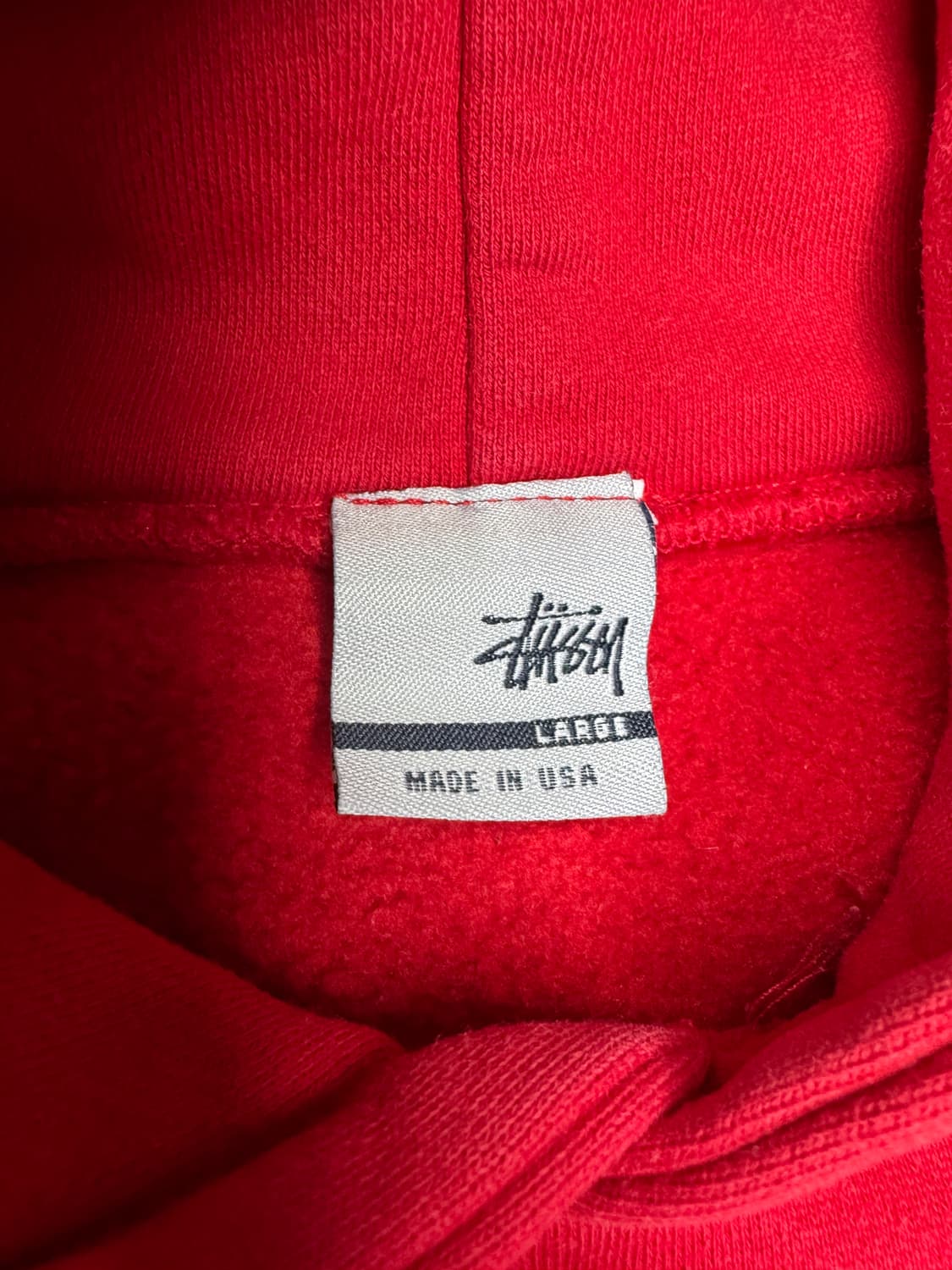 빈티지 90s 올드 스투시 STUSSY 그래픽 후드티 L 상품이미지3