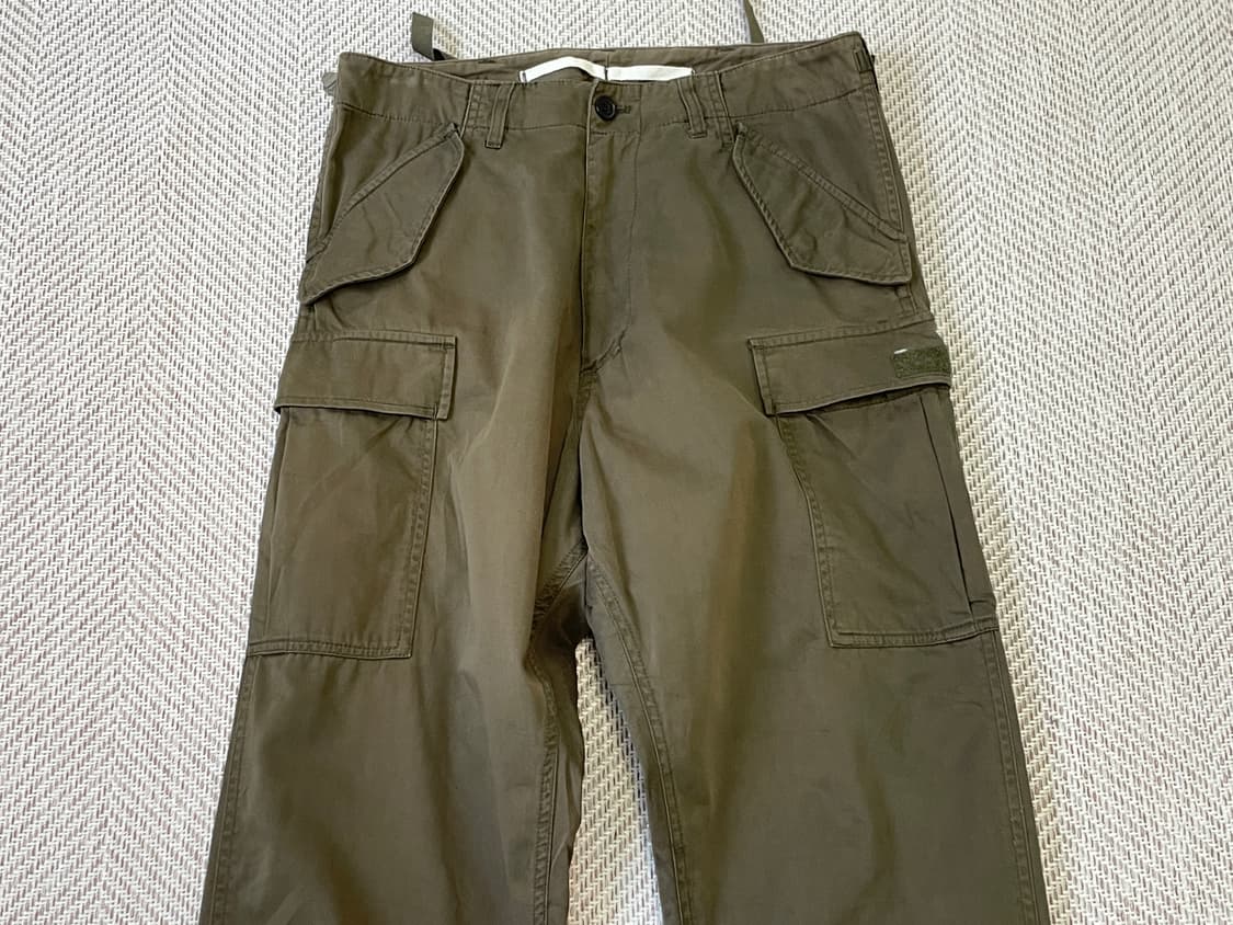 준맨 밀리터리 피치드 워싱 카고팬츠 J03420 상품이미지3