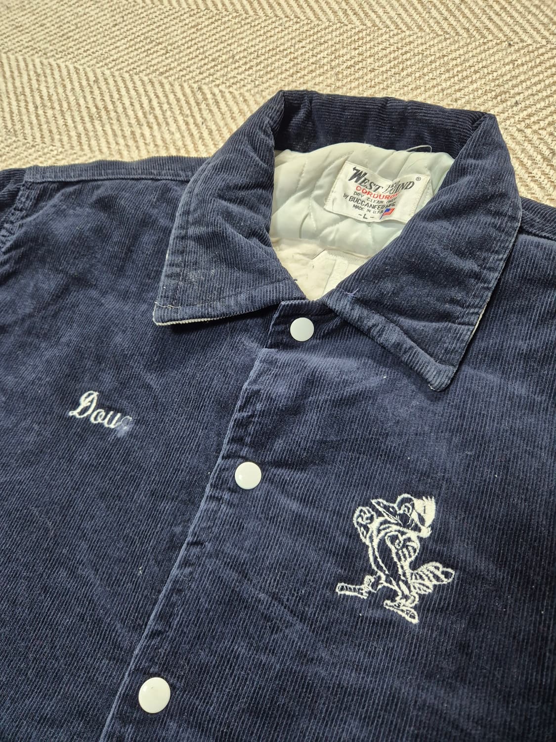 90s 미제 스웨이드 봄버 상품이미지4