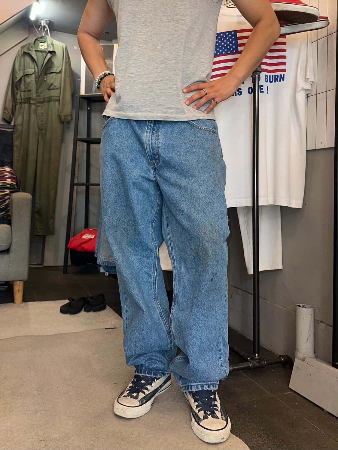 00’s Carhartt washed denim pants 상품이미지1
