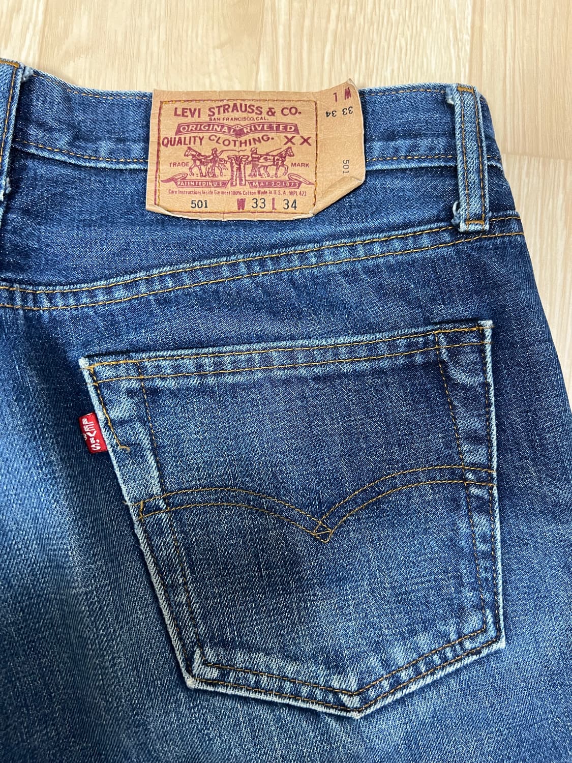 리바이스 made in U.S.A 데님 상품이미지3