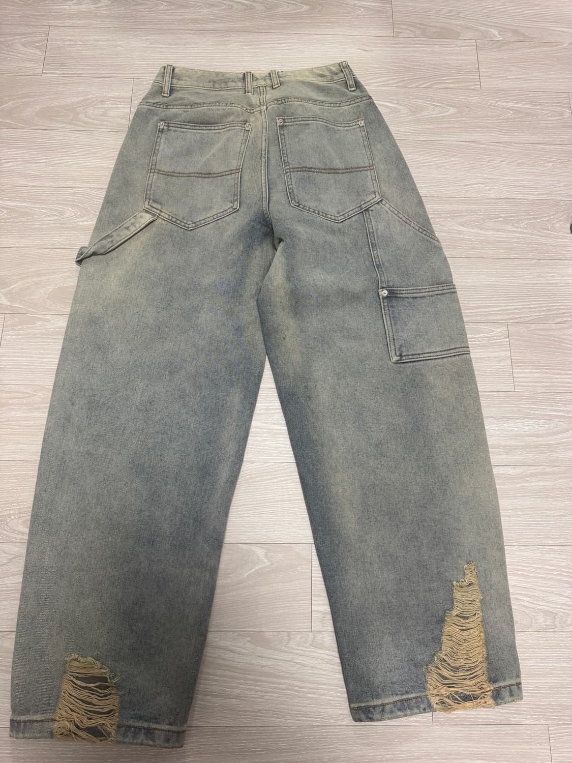 밀로아카이브 데미지 카펜터 팬츠  상품이미지2